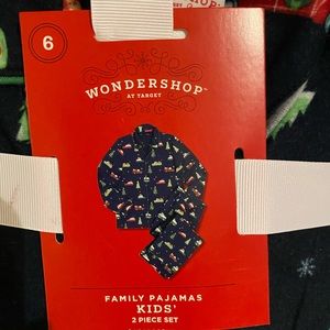 NWT Christmas Fleece Pajamas- Age 6